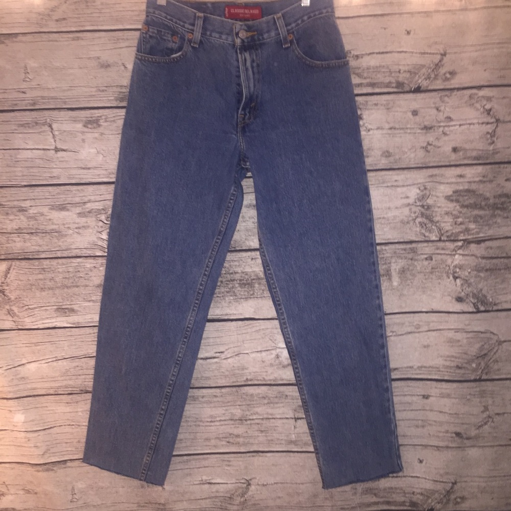 Vintage high rise levis jeans
